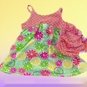 Rare Too Citrus Baby Dress Bottom Set